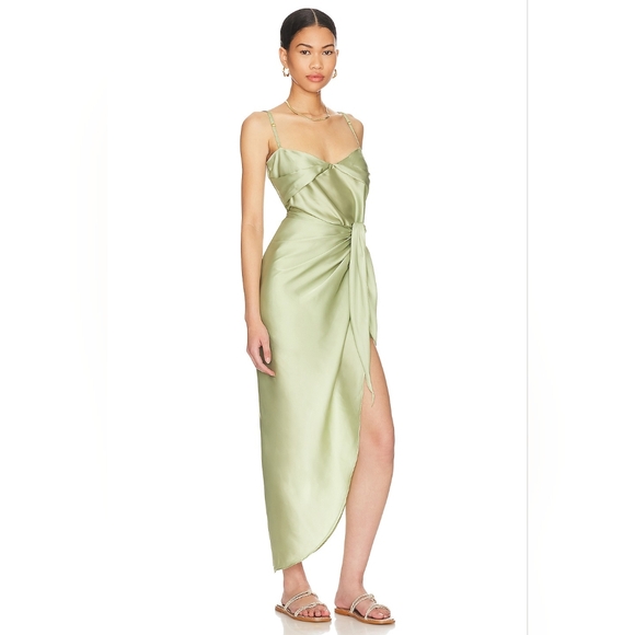 2S. NWT BAOBAB SELMA MIDI DRESS IN GRAPE - Picture 2 of 7